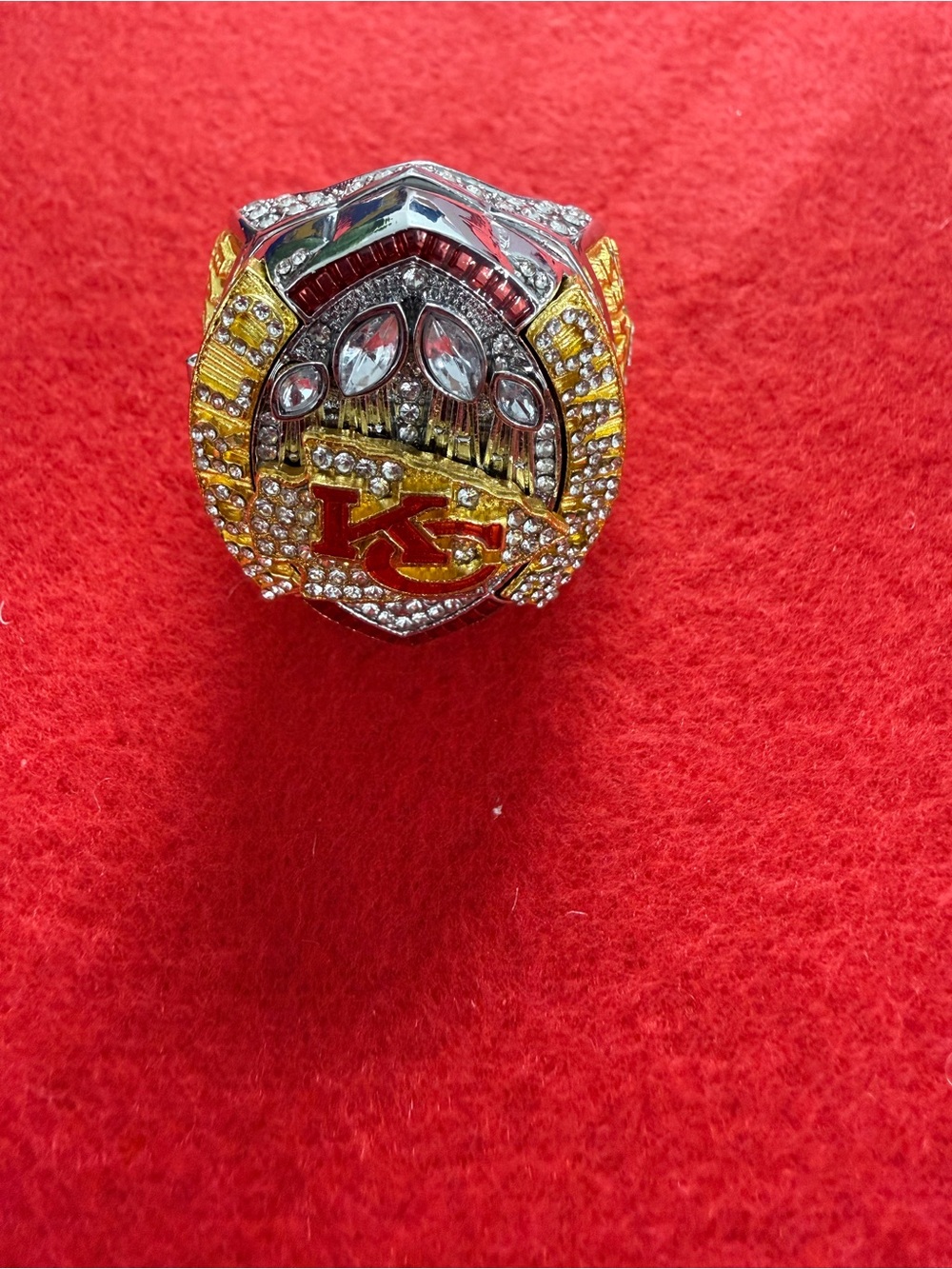 Kansas City Championship Style Men's Ring - Decorative